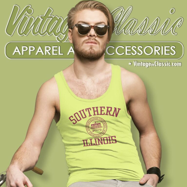 Southern Illinois University Tank Top Racerback Southern Illinois University Tank Top Racerback