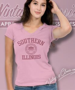 Southern Illinois University V Neck TShirt