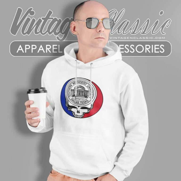 Southern Methodist University Grateful Dead Steal Your Face Hoodie Southern Methodist University Grateful Dead Steal Your Face Hoodie
