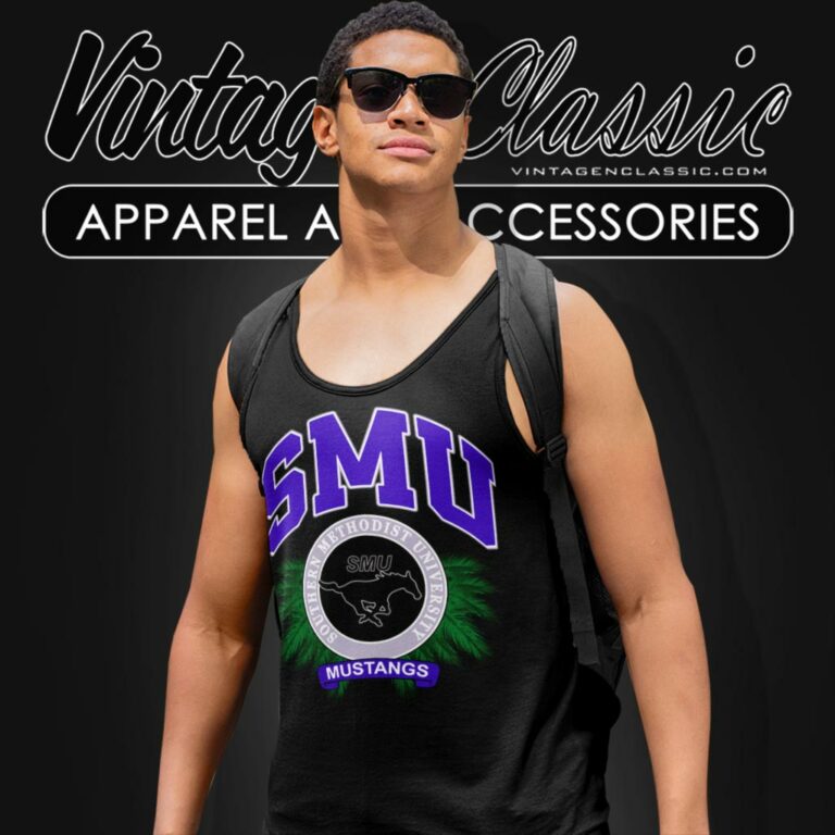 Southern Methodist University Ncaa Smu Mustangs Tank Top Racerback Southern Methodist University Ncaa Smu Mustangs Tank Top Racerback