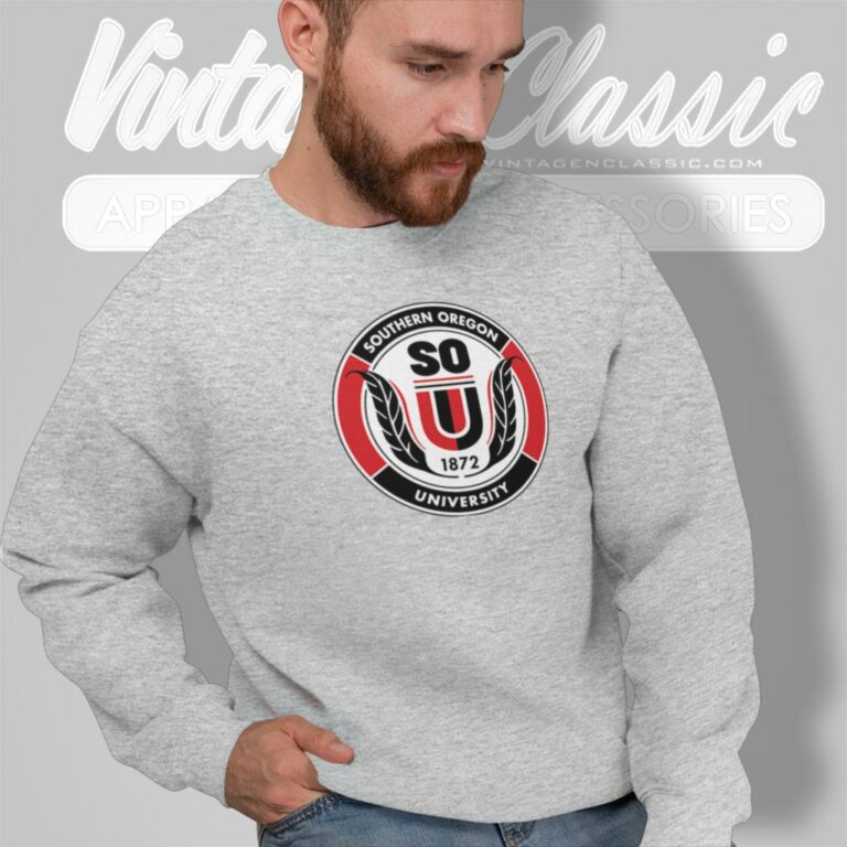 Southern Oregon University Logo Sweatshirt Southern Oregon University Logo Sweatshirt