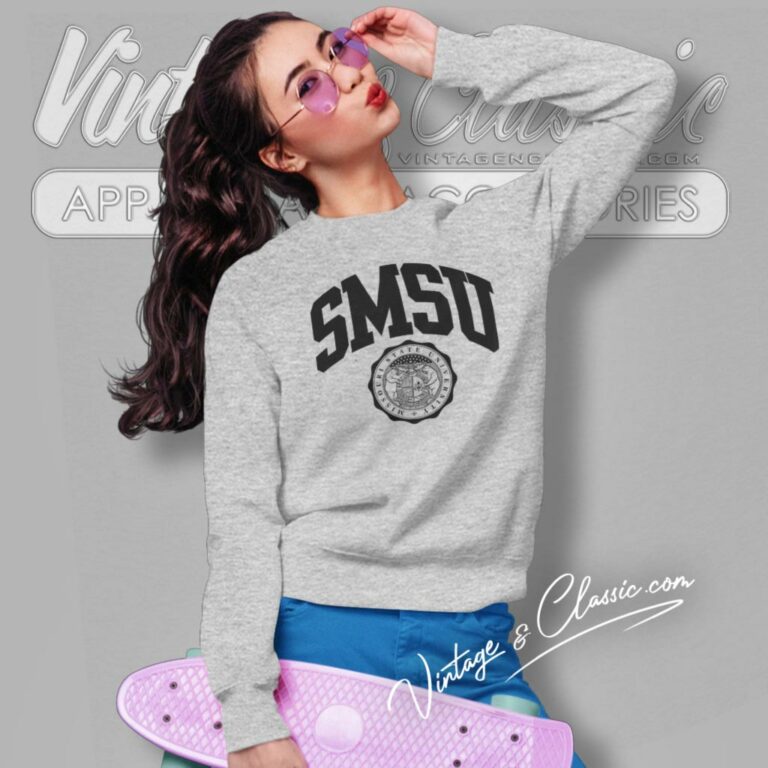 Southwest Missouri State University Smsu Sweatshirt Southwest Missouri State University Smsu Sweatshirt