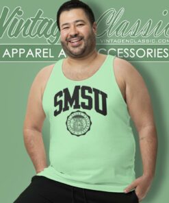 Southwest Missouri State University Smsu Tank Top Racerback