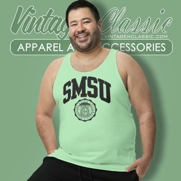 Southwest Missouri State University Smsu Tank Top Racerback Southwest Missouri State University Smsu Tank Top Racerback