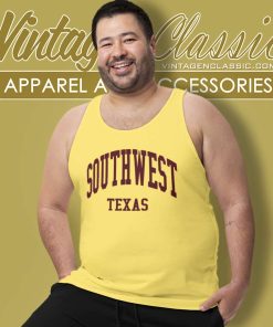 Southwest Texas State University Shirt 4 Southwest Texas State University Tank Top Racerback