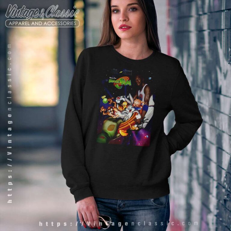 Space Jam Looney Tunes Michael Jordan Sweatshirt Space Jam Looney Tunes Michael Jordan Sweatshirt