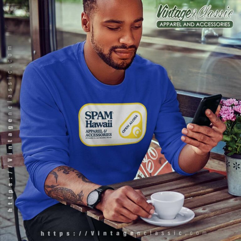 Spam Maui Shirt Spam Brand Hawaii Open Aloha Sweatshirt Spam Maui Shirt Spam Brand Hawaii Open Aloha Sweatshirt