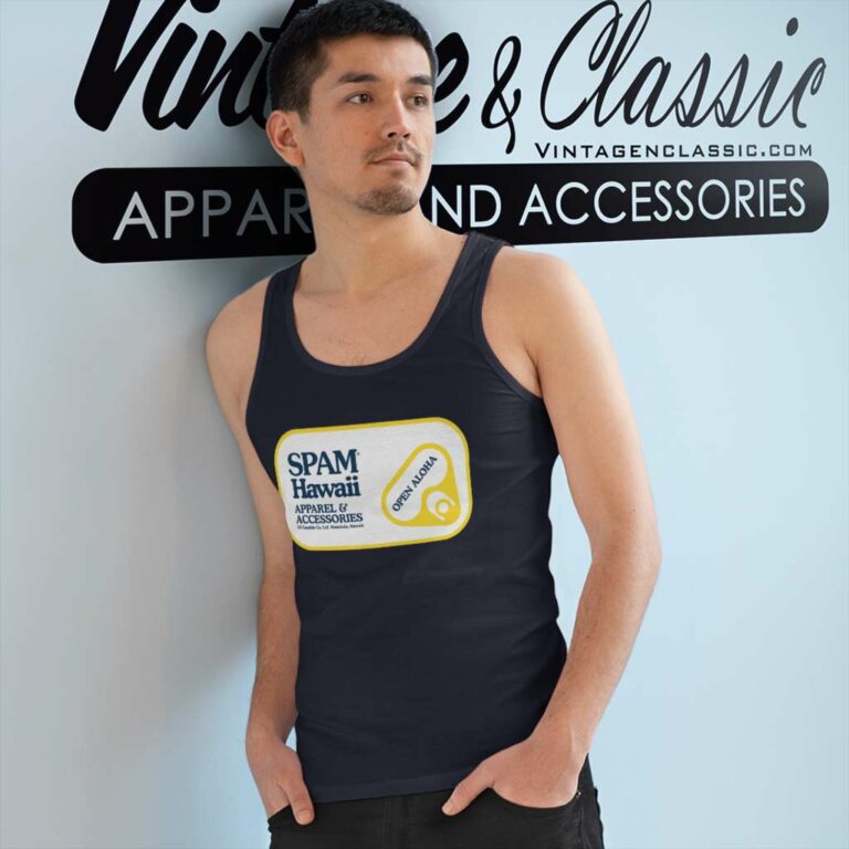 Spam Maui Shirt Spam Brand Hawaii Open Aloha Tank Top Racerback Spam Maui Shirt Spam Brand Hawaii Open Aloha Tank Top Racerback