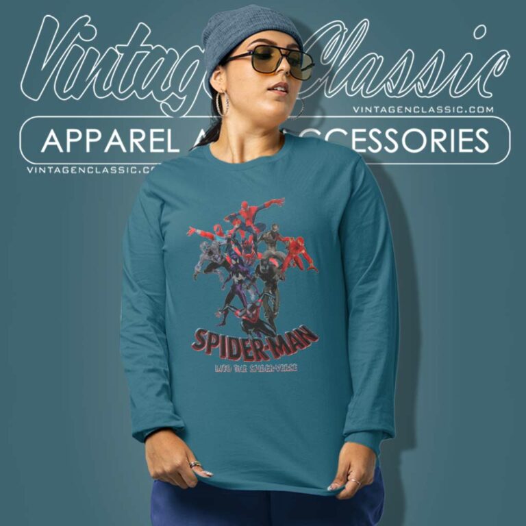 Spider Man Across The Spider Verse 2023 Long Sleeve Tee Spider Man Across The Spider Verse 2023 Long Sleeve Tee