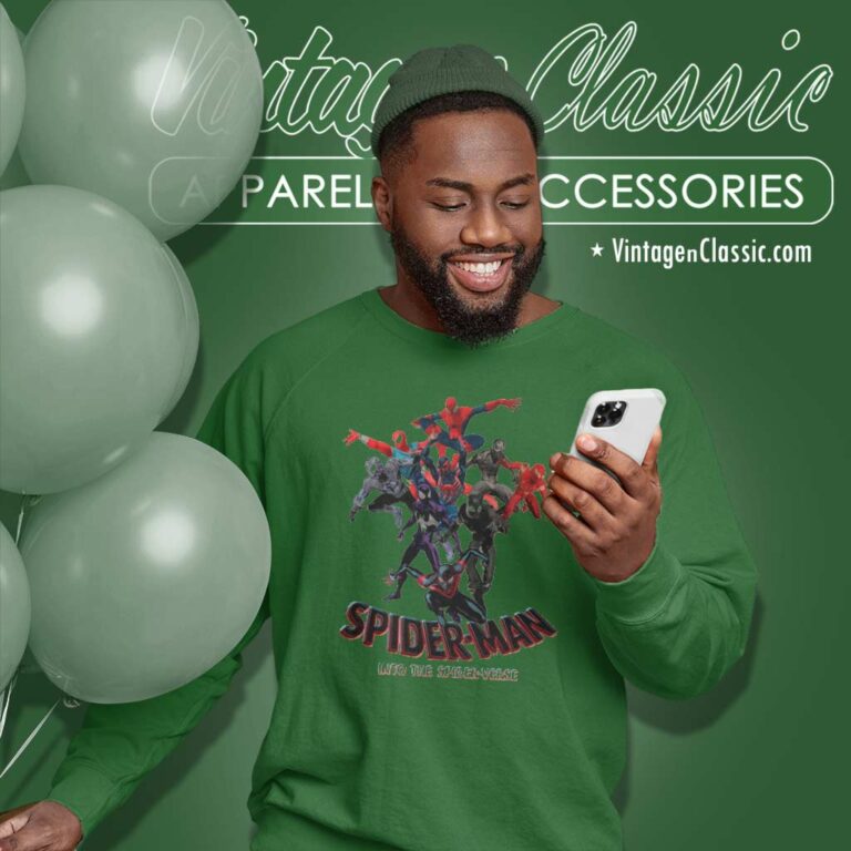 Spider Man Across The Spider Verse 2023 Sweatshirt Spider Man Across The Spider Verse 2023 Sweatshirt