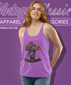 Spider Man Across The Spider Verse 2023 Tank Top Racerback