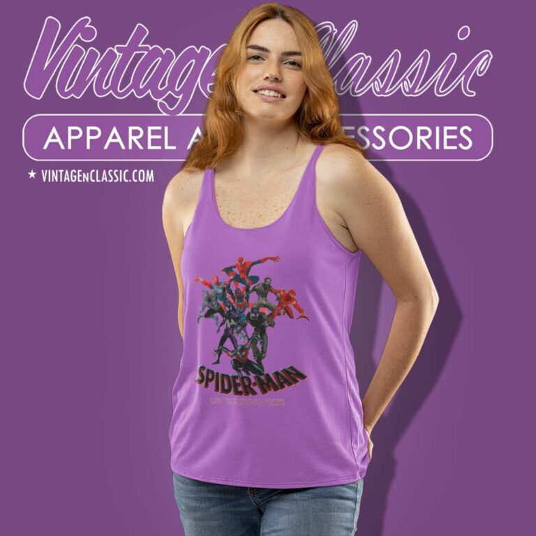 Spider Man Across The Spider Verse 2023 Tank Top Racerback Spider Man Across The Spider Verse 2023 Tank Top Racerback