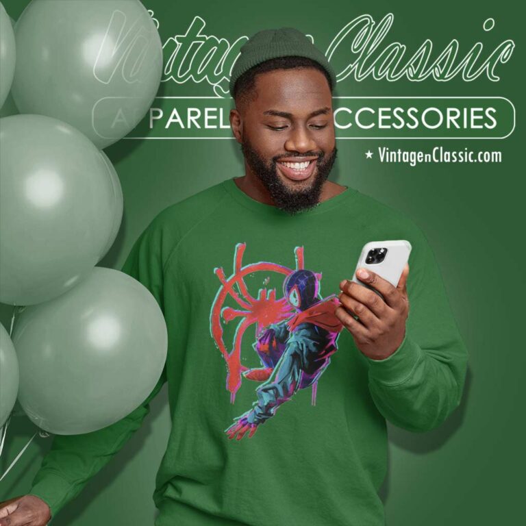 Spider Man Across The Spider Verse Sweatshirt Spider Man Across The Spider Verse Sweatshirt