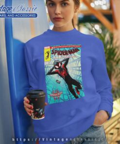 Spider Man Spiderverse Collectors Comic Shirt 5 Spider Man Spiderverse Collectors Comic Sweatshirt