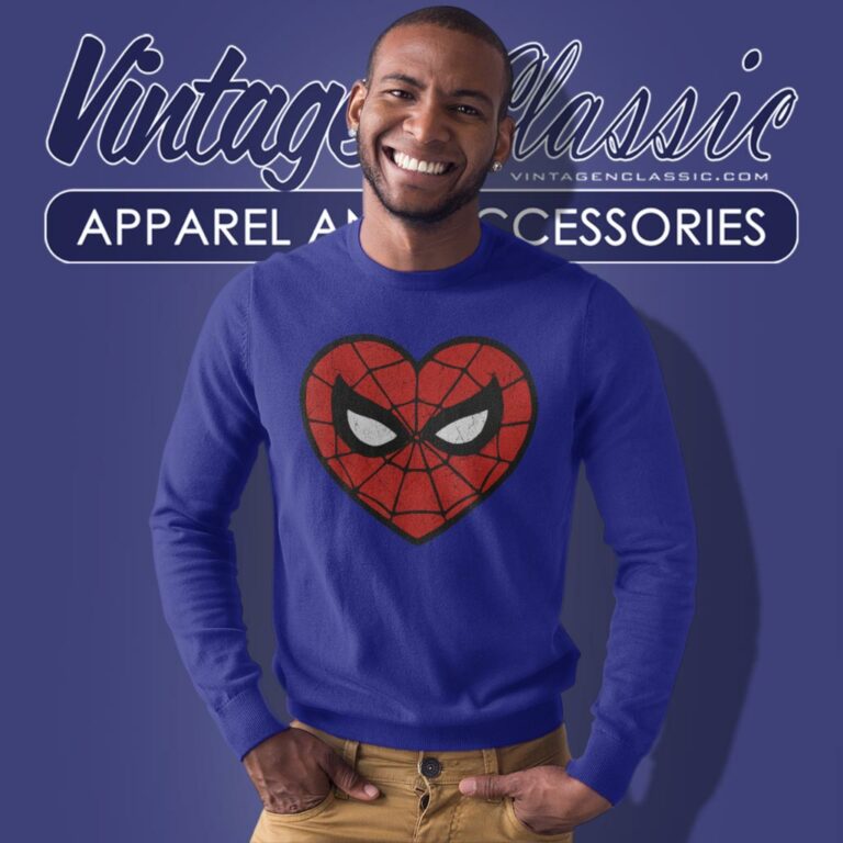 Spiderman Face Mask Sweatshirt Spiderman Face Mask Sweatshirt