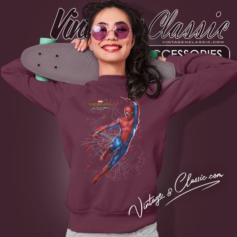 Spiderman Far From Home Sweatshirt Spiderman Far From Home Sweatshirt