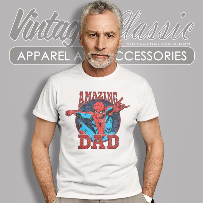Spiderman Fathers Dad T Shirt Spiderman Fathers Dad T Shirt
