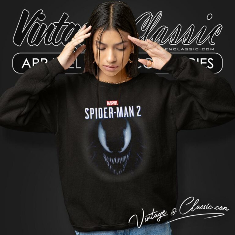 Spiderman Game Venom Face Sweatshirt Spiderman Game Venom Face Sweatshirt