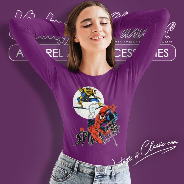 Spiderman Hobgoblin Marvel Long Sleeve Tee Spiderman Hobgoblin Marvel Long Sleeve Tee