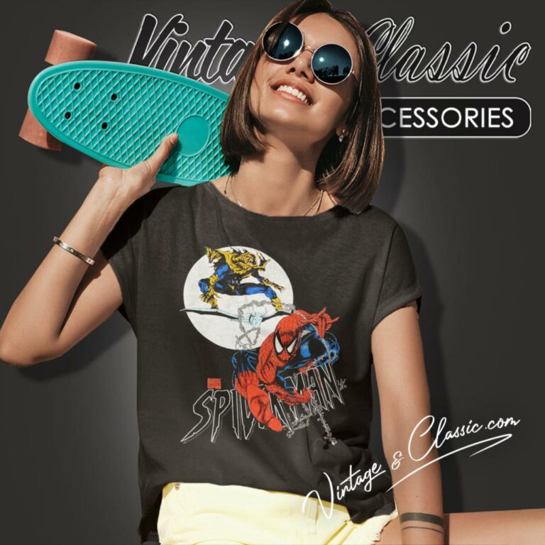 Spiderman Hobgoblin Marvel Women T Shirt Spiderman Hobgoblin Marvel Women T Shirt