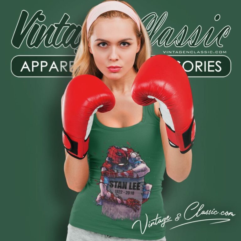 Spiderman Hug Grave Stan Lee Tank Top Racerback Spiderman Hug Grave Stan Lee Tank Top Racerback