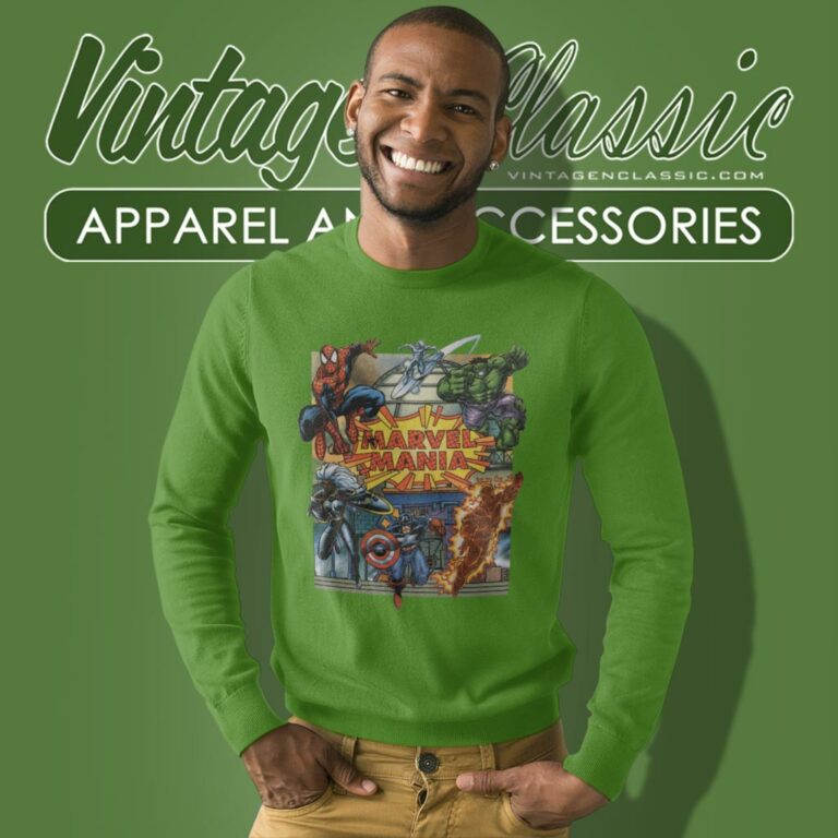 Spiderman Marvel Mania Sweatshirt Spiderman Marvel Mania Sweatshirt