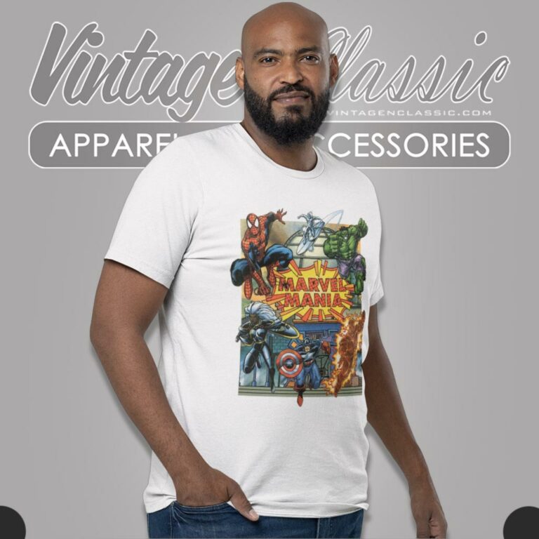 Spiderman Marvel Mania T Shirt Spiderman Marvel Mania T Shirt