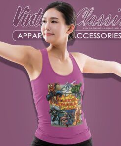 Spiderman Marvel Mania Tank Top Racerback