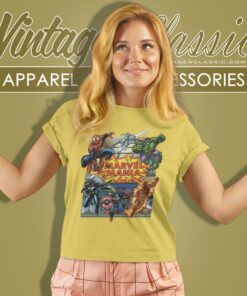 Spiderman Marvel Mania Women T Shirt