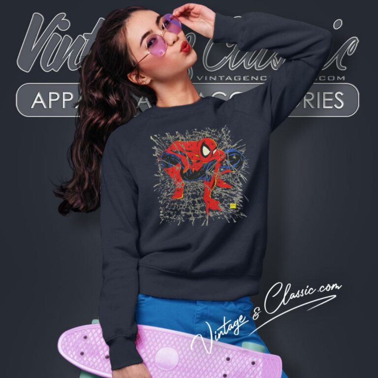 Spiderman Mcfarlane Sweatshirt Spiderman Mcfarlane Sweatshirt