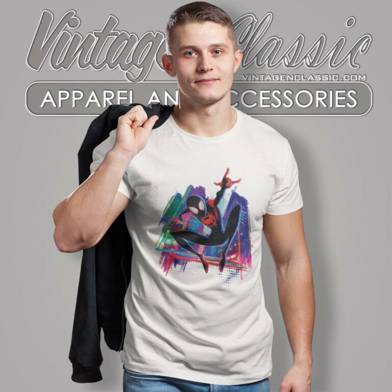 Spiderman Miles Morales T Shirt Spiderman Miles Morales T Shirt