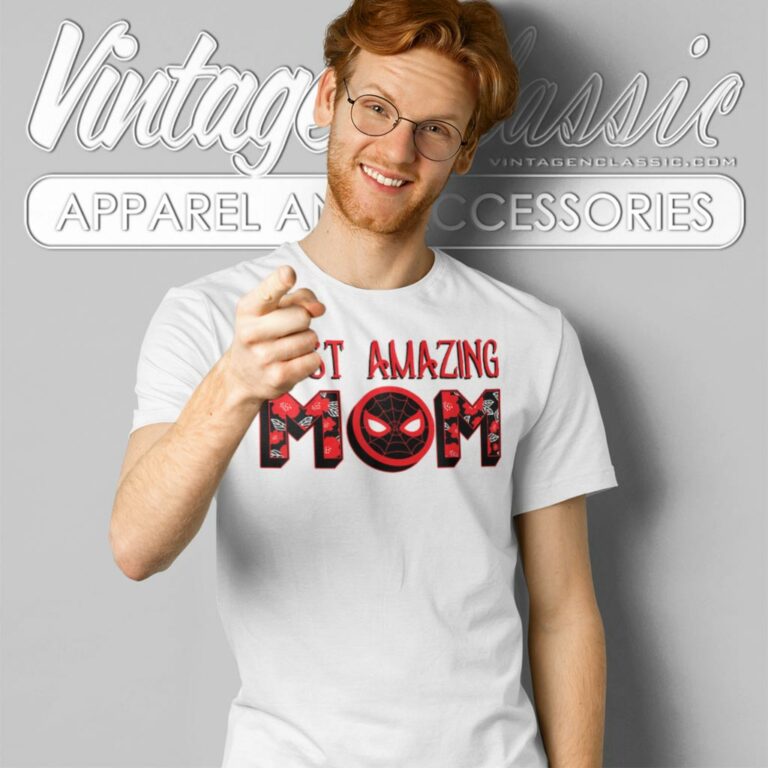Spiderman Most Amazing Mom T Shirt Spiderman Most Amazing Mom T Shirt