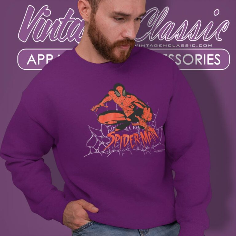 Spiderman Movie Sweatshirt Spiderman Movie Sweatshirt