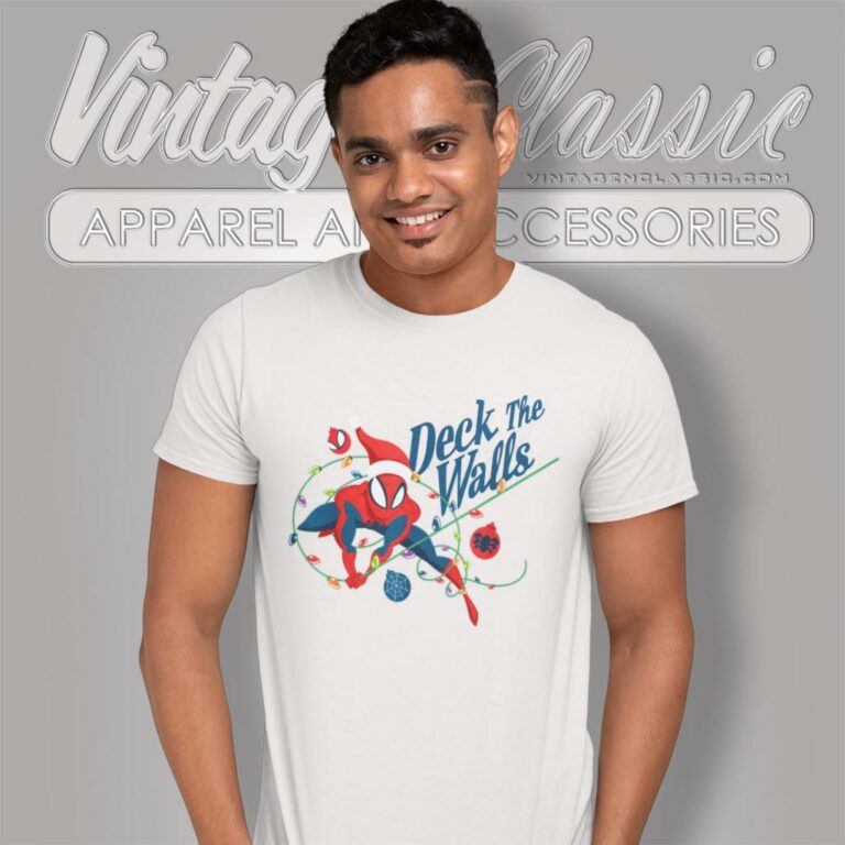 Spiderman Shirt Deck The Walls Holiday T Shirt Spiderman Shirt Deck The Walls Holiday T Shirt