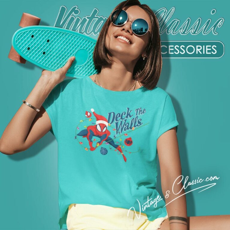 Spiderman Shirt Deck The Walls Holiday Women T Shirt Spiderman Shirt Deck The Walls Holiday Women T Shirt
