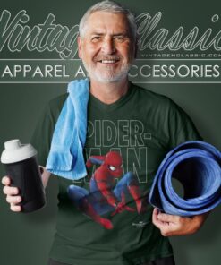 Spiderman Shirt Homecoming Outlined Epic V Neck TShirt