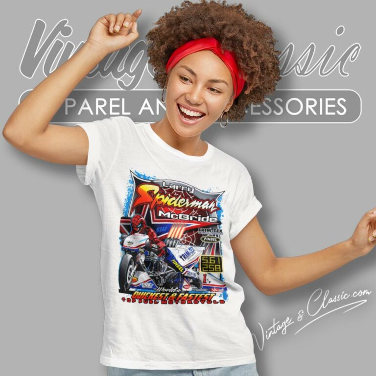 Spiderman Shirt Mcbride Trim Tex Motorcycle Women T Shirt Spiderman Shirt Mcbride Trim Tex Motorcycle Women T Shirt