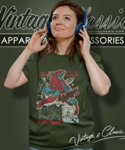 Spiderman Shooting Thwipp Women T Shirt