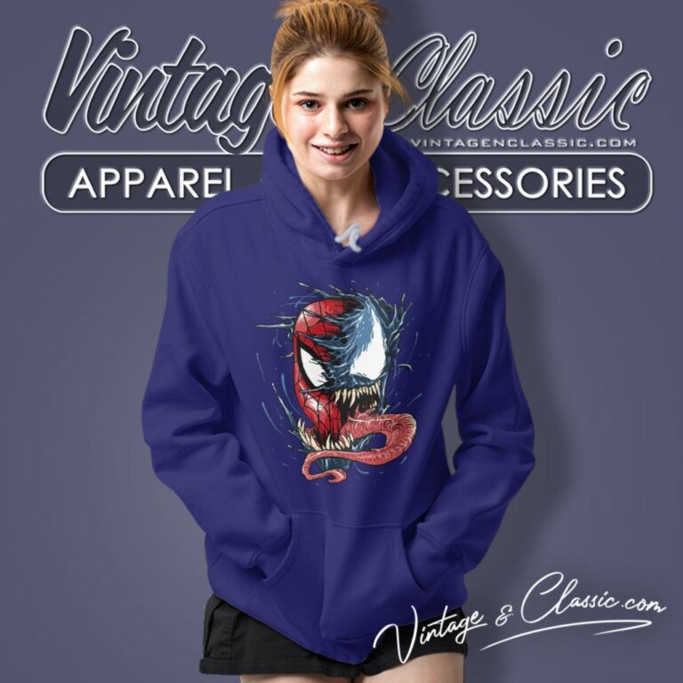 Spiderman Split Hoodie Spiderman Split Hoodie