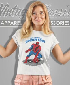 Spiderman The Amazing Women T Shirt