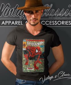 Spiderman Torment V Neck TShirt