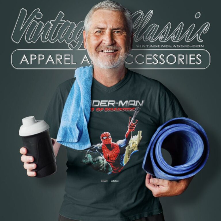 Spiderman Web Of Shadows V Neck TShirt Spiderman Web Of Shadows V Neck TShirt