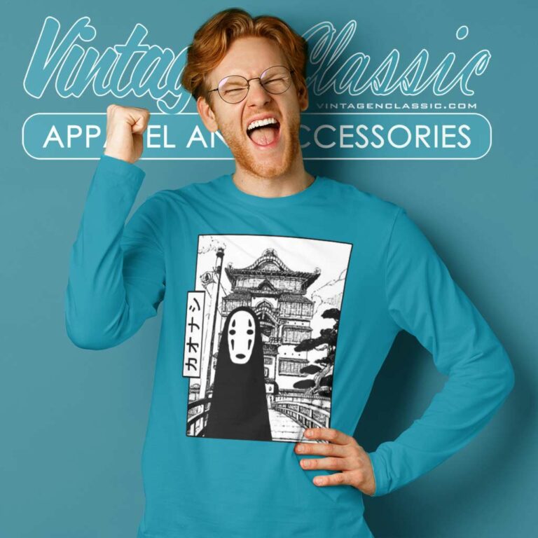 Spirited Away No Face Long Sleeve Tee Spirited Away No Face Long Sleeve Tee
