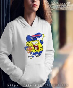 Spongebob Buffalo Bills Football Shirt Hoodie