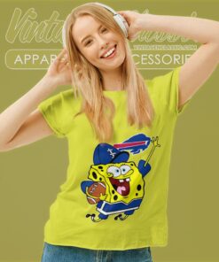 Spongebob Buffalo Bills Football Shirt