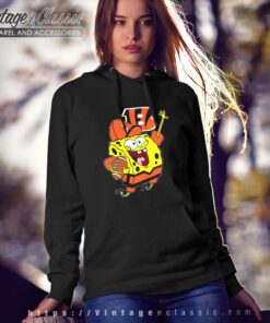 Spongebob Cincinnati Bengals Football Shirt Hoodie