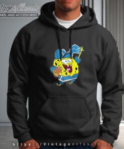 Spongebob Detroit Lions Football Shirt Hoodie