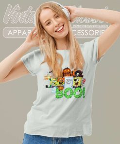 Spongebob Happy Halloween Day Women TShirt