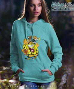 Spongebob Jacksonville Jaguars Football Shirt Hoodie