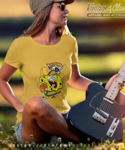 Spongebob Jacksonville Jaguars Football Shirt Women T shirt